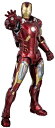 Marvel Studios: The Infinity Saga DLX Iron Man Mark 7 1／12スケール ABS&PVC製塗装済み可動フィギュア