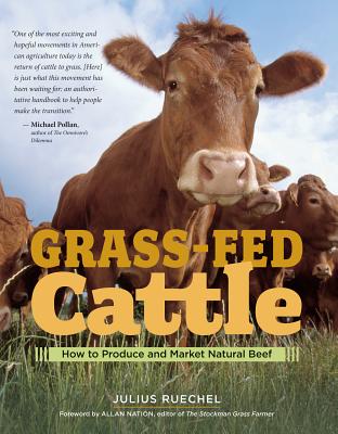 Join the movement toward safe, healthy, sustainable grass-fed cattle farming. Take advantage of the naturally efficient relationship between cattle and pasture to create a profitable, financially stable enterprise, regardless of the size of your farm, the climate where you live, or your current farming practices. 
 Cattle are wonderfully adept at converting grass into meat, fat and milk. Here, Julius Ruechel gives you the management and marketing tools you need to meet your personal, financial and farming goals. Whether you are beginning a new enterprise or changing from a more conventional feeding and management system, "Grass-Fed Cattle" offers complete information on running a profitable, environmentally sustainable farm based on the efficiency of cattle and grass.