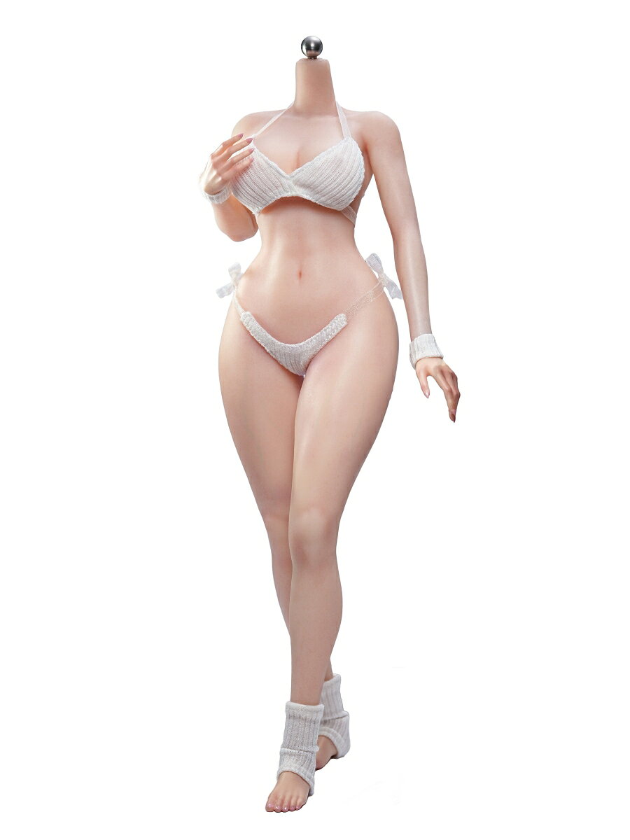 TBリーグ 1/6 スーパーフレキシブル 女性シームレスボディ ナローショルダー＆カーヴィーヒップ ヘッドなし／ラージバスト／ペールスキン 001 【SR-BD01】 (フィギュア)