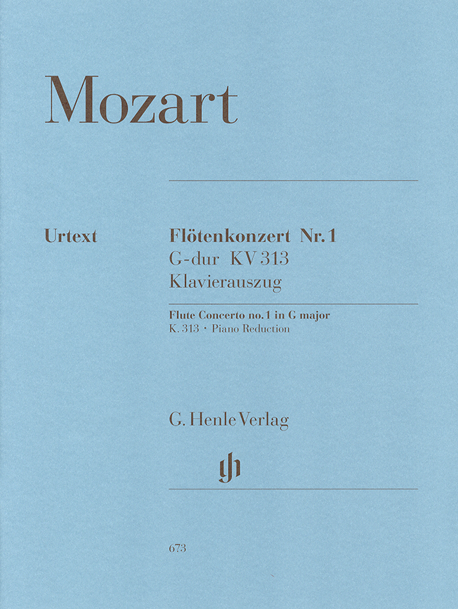 【輸入楽譜】モーツァルト, Wolfgang Amadeus: フルート協奏曲 第1番 ト長調 KV 313/原典版