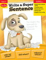 Step-by-step guided lessons. Students brainstorm adjectives, nouns, verbs, and where-and-when phrases, then use them to expand a simple sentence. Includes: 15 lessons, teaching ideas, reproducible forms, writing center, and bulletin board.