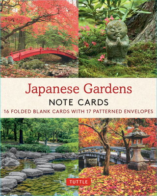 JAPANESE GARDENS NOTE CARDS 