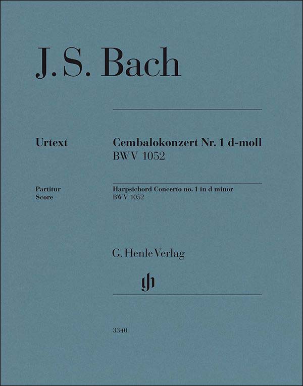 【輸入楽譜】バッハ, Johann Sebastian: チェンバロ協奏曲 第1番 ニ短調 BWV 1052/原典版/Mullemann & Entin編: 指揮者用大型スコア