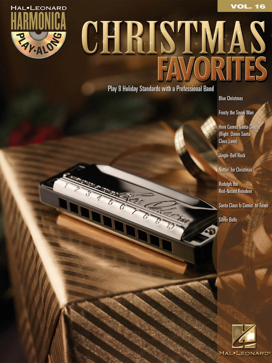 【輸入楽譜】ハーモニカ・プレイ・アロング 第16巻: クリスマス・フェイバリッツ: CD付