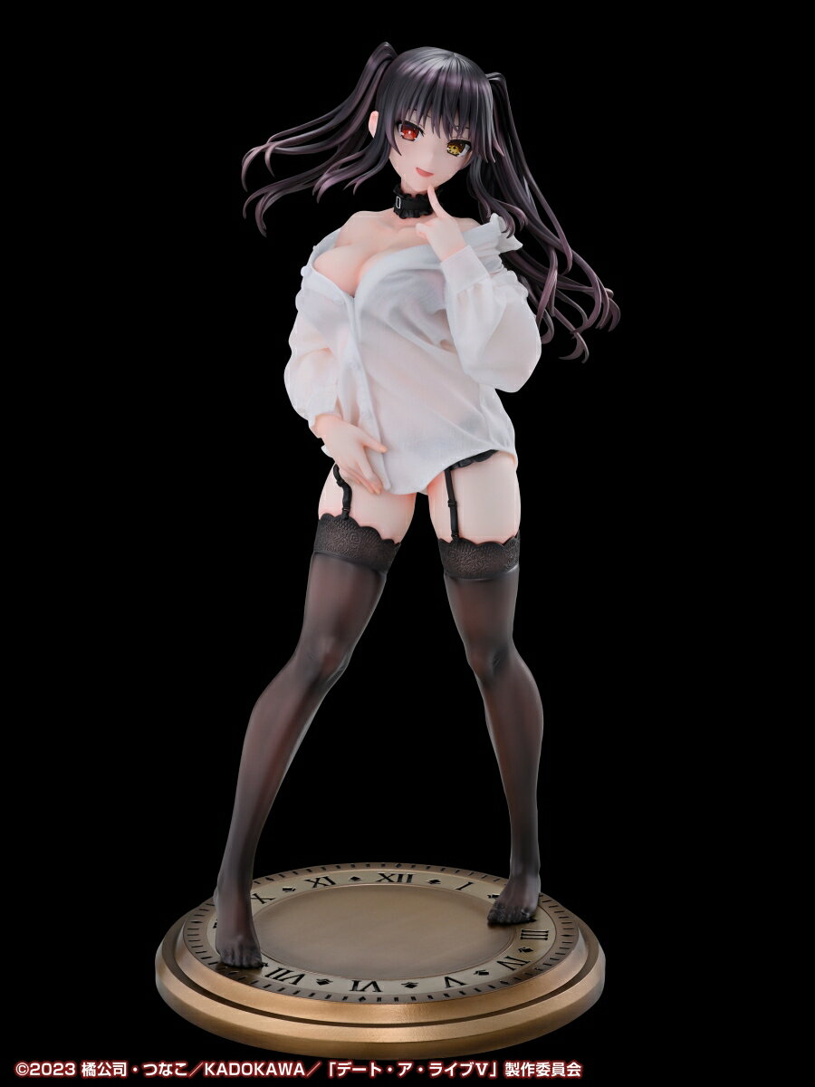TVアニメ「デート・ア・ライブV」より、「時崎狂三」がYシャツを纏った姿でフィギュア化！
メディコスが贈る新ブランド「Re▼Dress（リ・ドレス）」から、1/4スケールの大ボリュームでお届けします。

布製のシャツは着せ方次第でさまざまなスタイルにアレンジ可能！そのまま着せるだけでなく、自由に着こなしを調整して様々なスタイルでお楽しみいただけます。?

狂三のイメージカラーを基調とした豪奢な下着を纏い、不敵な笑みを浮かべる表情が印象的な姿に。いたずらっぽい仕草が、ミステリアスな狂三の魅力を引き立てます。着用しているシャツは生地の質感にもこだわっており、着せ方によって変化する雰囲気にもご注目ください。気分に合わせてお好みの姿にチェンジ。
サイズが合えば、お手持ちのお洋服に着せ替えてお楽しみいただくことも可能です。あなただけの時崎狂三を、ぜひお手元にお迎えください。

※掲載している写真は開発中のものです。
実際の商品とは異なります。

【付属品】
本体、台座

(C)2023 橘公司・つなこ／KADOKAWA／「デート・ア・ライブ5」製作委員会

・ホビー系商品についての諸注意
メーカー都合により発売の大幅な延期が発生する可能性がございます。
予約商品についてはメーカーから順次入荷次第の発送となります。メーカー公表の発売日とは異なる場合がございますのでご了承ください。【対象年齢】：15歳以上【商品サイズ (cm)】(高さ）：40