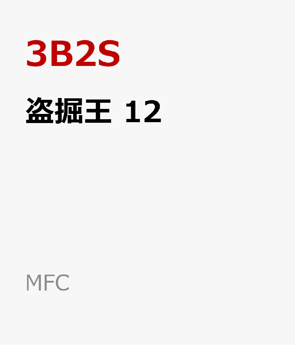 盗掘王　12 表紙