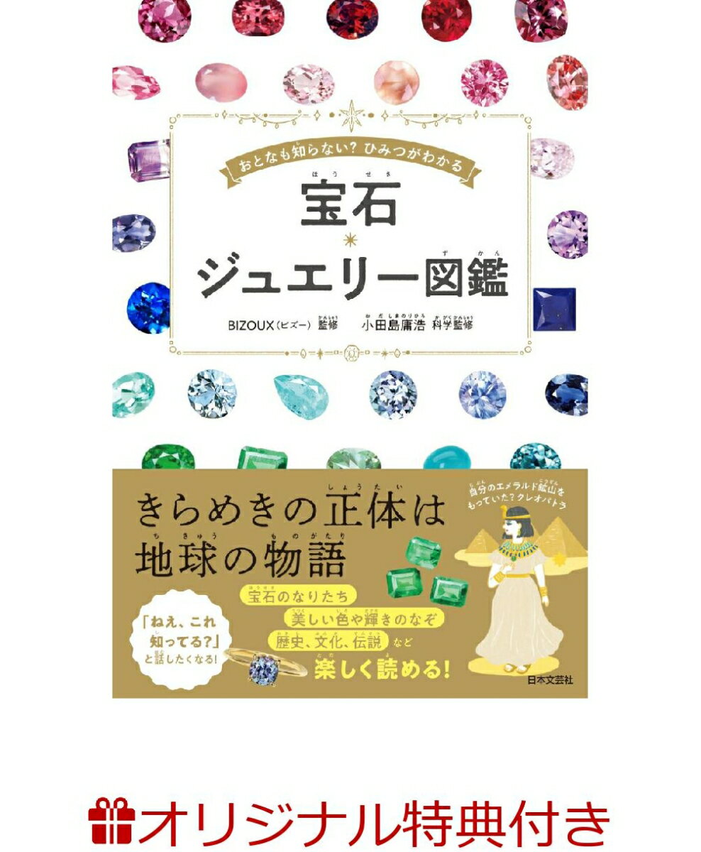 【楽天ブックス限定特典】宝石・ジュエリー図鑑(宝石＆ジュエリー　シールシート) [ BIZOUX ]