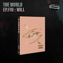 THE WORLD EP.FIN : WILL (A VER.)(メンバー別アクリルキーホルダー 1個(アザーカット・全8種のうちランダム1個)) 