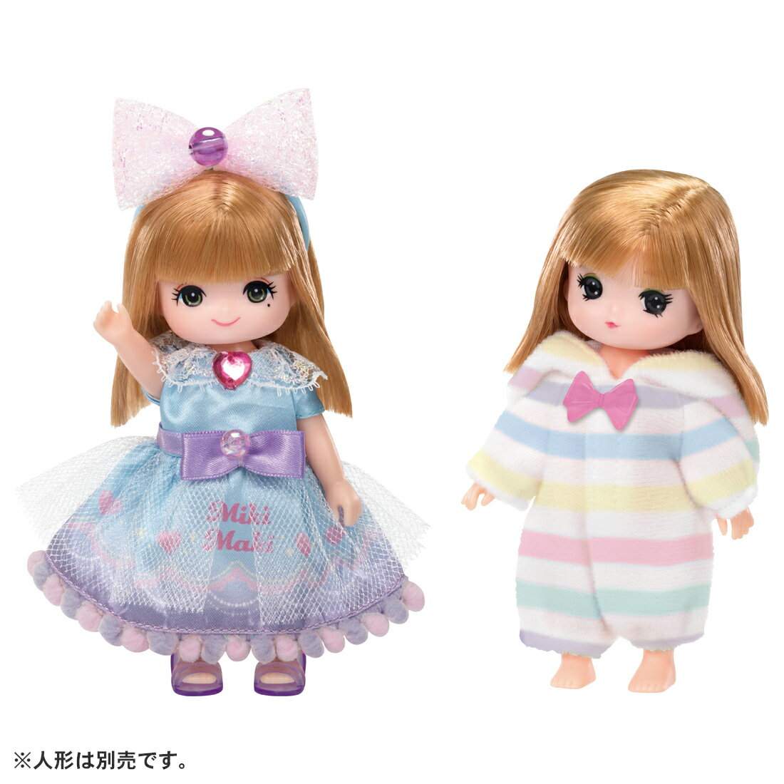 LW-21　ミキちゃんマキちゃんドレスセット　ゆめみるドレス＆パジャマ