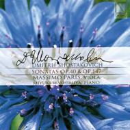 【輸入盤】(Viola)cello Sonata, Viola Sonata: Massimo Paris(Va) 鷲宮美幸(P)