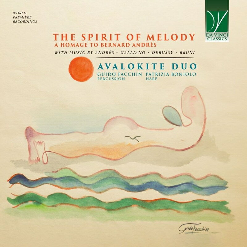 【輸入盤】『メロディの魂～ベルナール・アンドレへのオマージュ』　アヴァロキテ・デュオ（ハープ＆打楽器） [ Duo-instruments Classical ]
