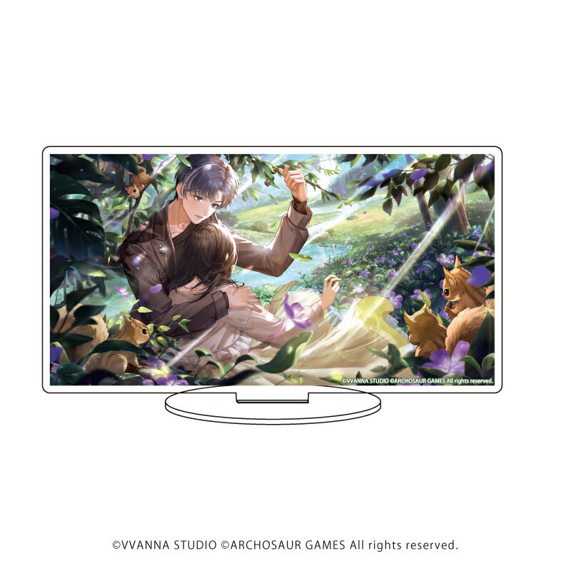 キャラアクリルフィギュア「きらめきパラダイス」03/レイ(公式イラスト)【グッズ】