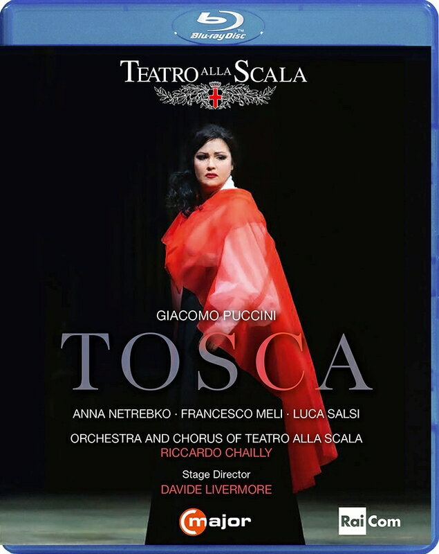 【輸入盤】『トスカ』全曲　リーヴェルモル演出、リッカルド・シャイー＆スカラ座、アンナ・ネトレプコ、フランチェスコ・メーリ、他（2019　ステレ [ プッチーニ (1858-1924) ]