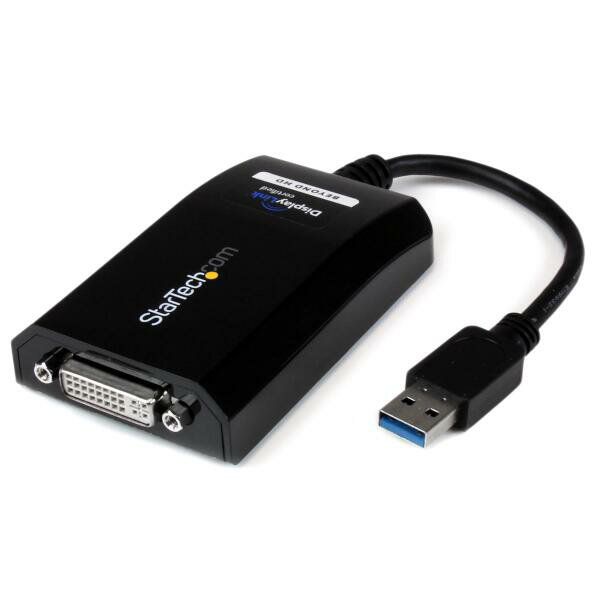 USB 3.0 - DVI／VGA変換ディスプレイアダプタ 2048x1152対応