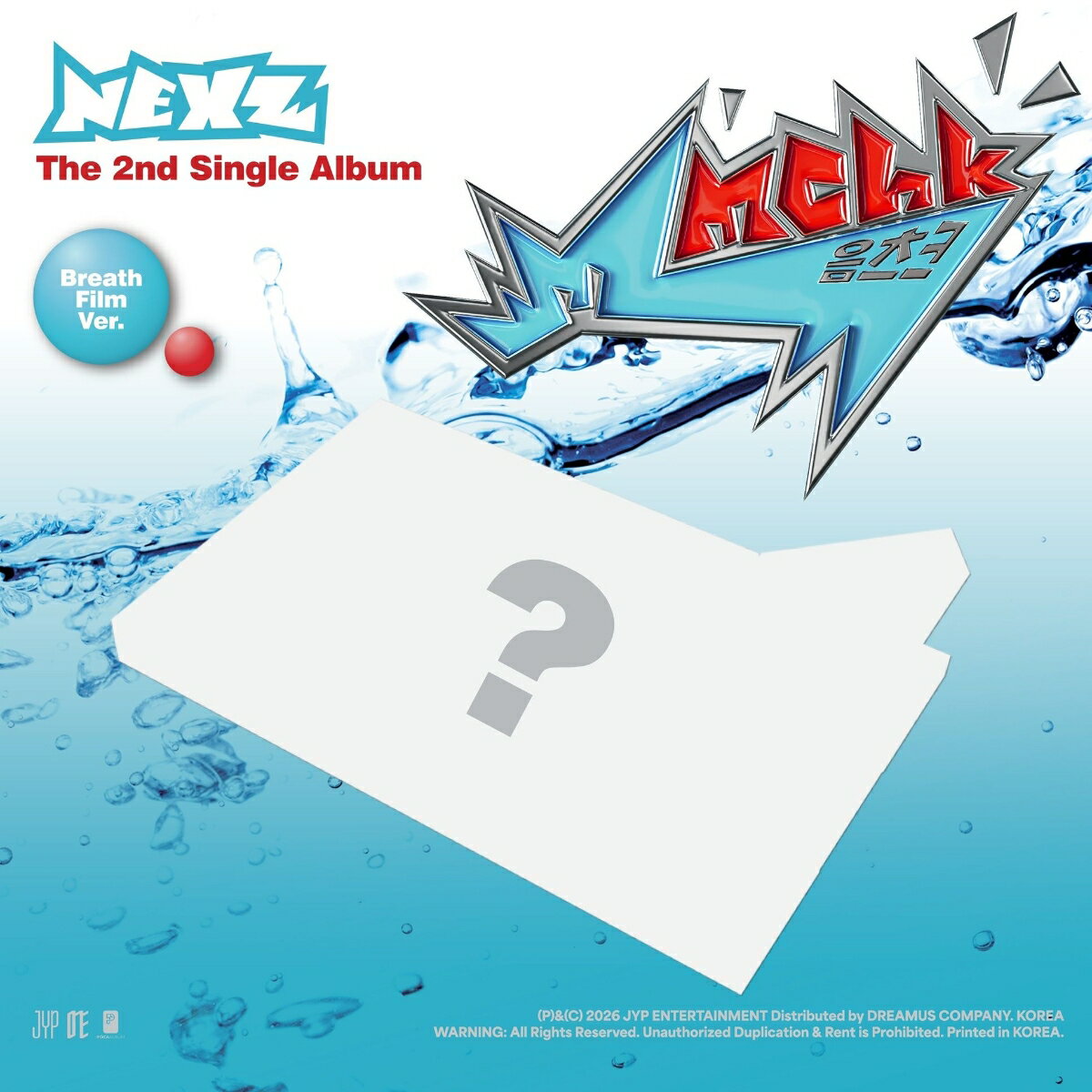 Mmchk: 2nd Single (Breath Film ver.) ＜完全数量限定生産盤＞ ［ミュージックカード］（KOR）
