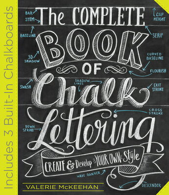 COMPLETE BOOK OF CHALK LETTERING,THE(H)