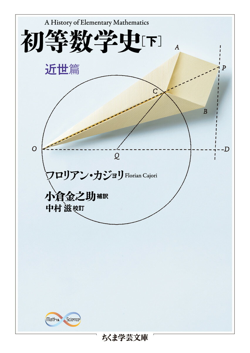 初等数学史　下　近世篇