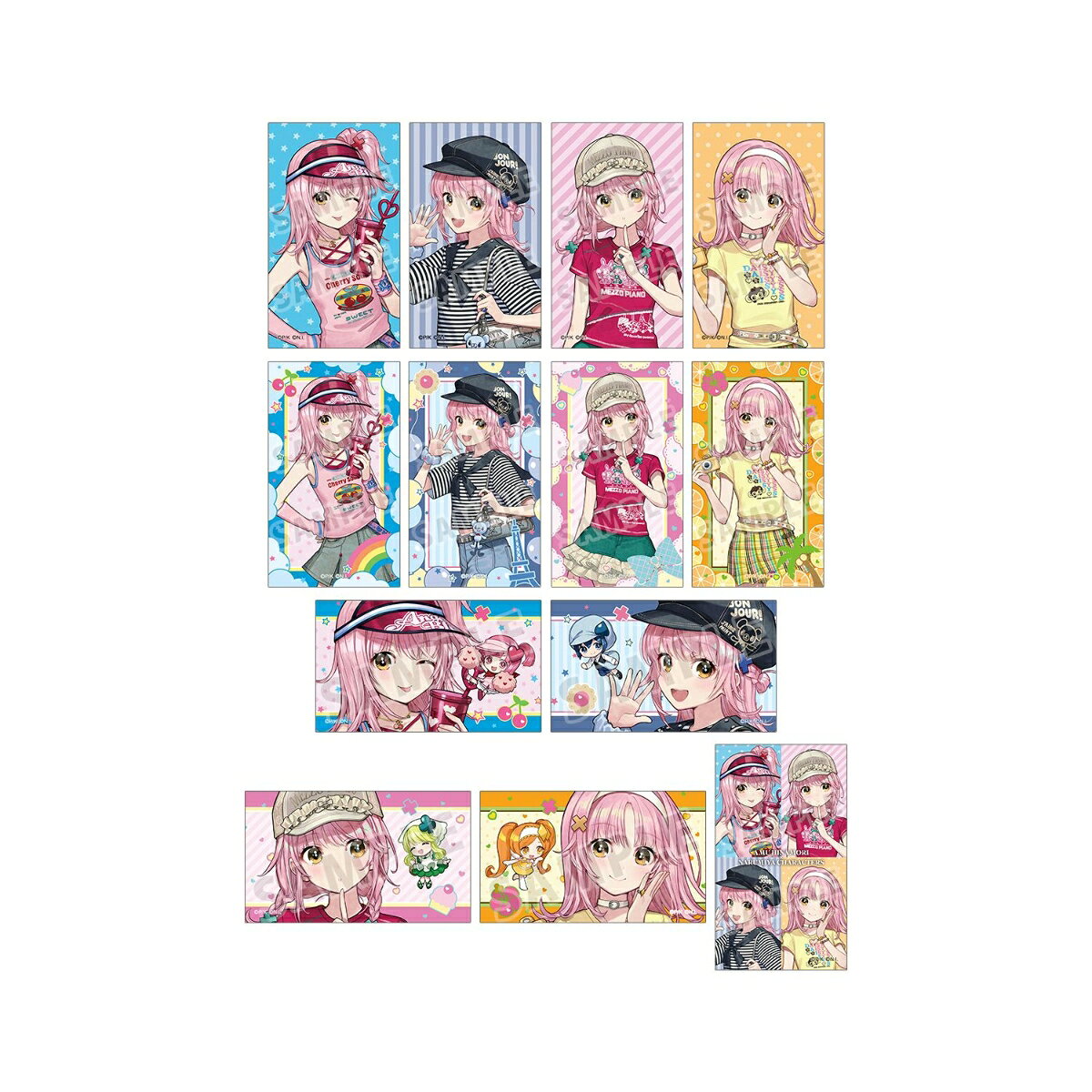 『しゅごキャラ！』ナルミヤキャラクターズコラボ チェリ子さんイラスト トレーディングイラストカード(BOX＝13個)