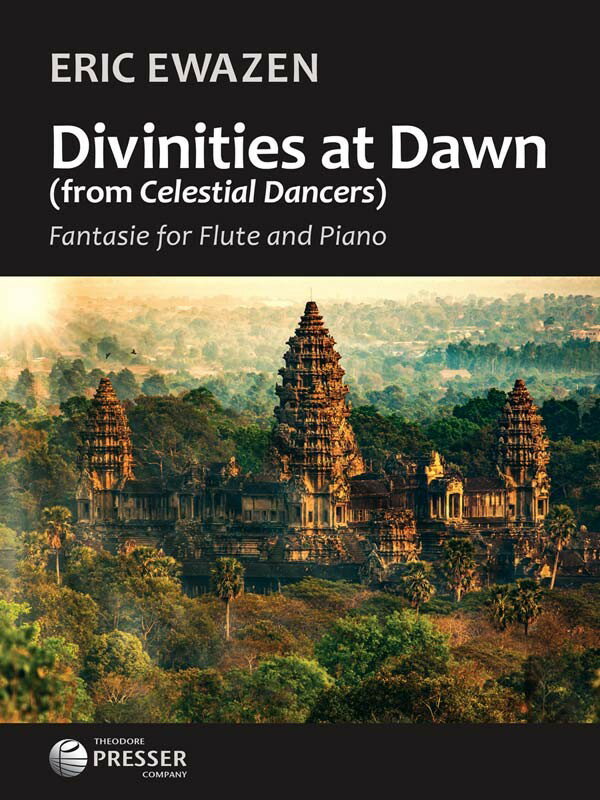 【輸入楽譜】エワゼン, Eric: セレスティアル・ダンサーズ より Divinities at Dawn(フルートとピアノ)