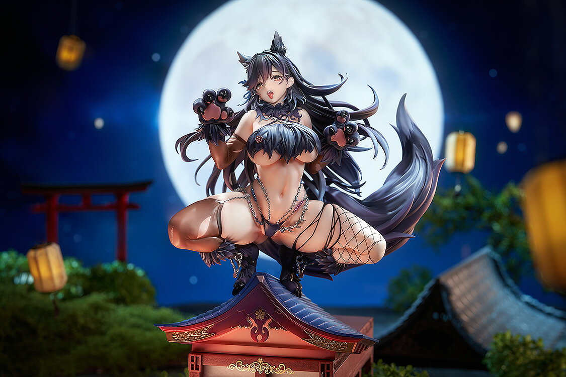 1/7 Azul Lane: La hermana de la noche de la luna, el lobo — vista 2