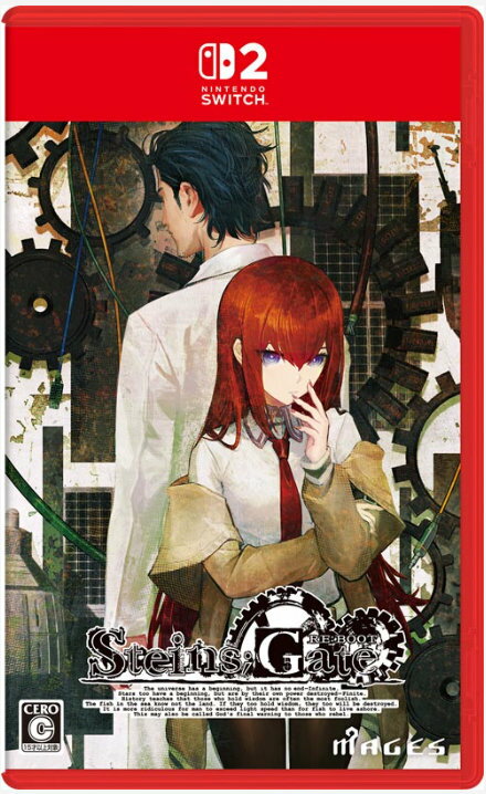 【楽天ブックス限定特典+特典】STEINS;GATE RE:BOOT　Switch2版(B2布ポスター「漆原るか」+【早期購入同梱特典】「STEINS;GATE 変移空間のオクテット」DLC)