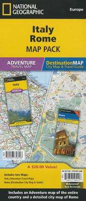 MAPーITALY ROME MAP PACK BUNDLE National Geographic Adventure Map National Geographic Maps NATL GEOGRAPHIC MAPS2023 Folded English ISBN：9781597756143 洋書 Travel（旅行） Travel