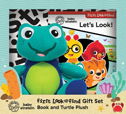 Baby Einstein: Let's Look! First Look and Find Gift Set Book and Turtle Plush BABY EINSTEIN LETS..
