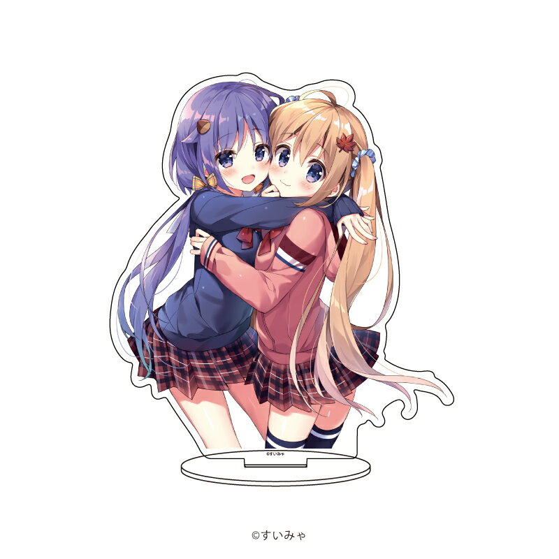 キャラアクリルフィギュア「すいみゃ先生」01/黒音&白花1(公式イラスト)【グッズ】