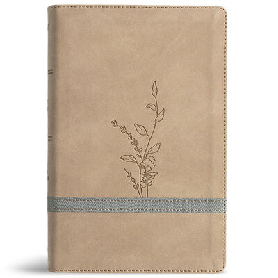 KJV Large Print Personal Size Reference Bible, Earthen Suedesoft Leathertouch, Indexed KJV LP PERSONAL SIZE REF BIBLE 