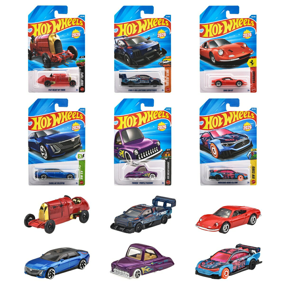 ホットウィール(Hot Wheels)　ベーシックカー Hアソート 乗り物おもちゃ ミニカー 36台入り BOX販売 3歳から マルチ C4982-98RH