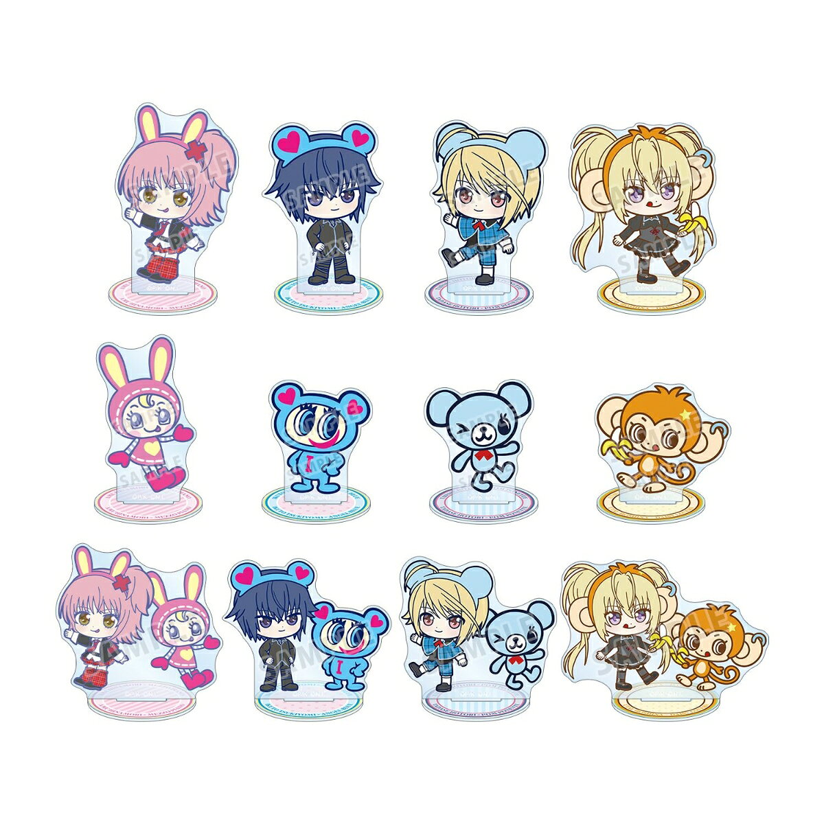 『しゅごキャラ！』ナルミヤキャラクターズコラボ トレーディング ちびキャラ アクリルスタンド(BOX＝12個)