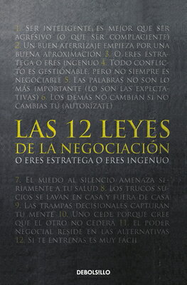 Las 12 Leyes de la Negociaci3n / The 12 Laws of Negotiation SPA-12 LEYES DE LA NEGOCIACIA3 