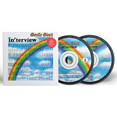 【輸入盤】Interview: 2023 Steven Wilson Remix (CD+ブルーレイ) [ Gentle Giant ]