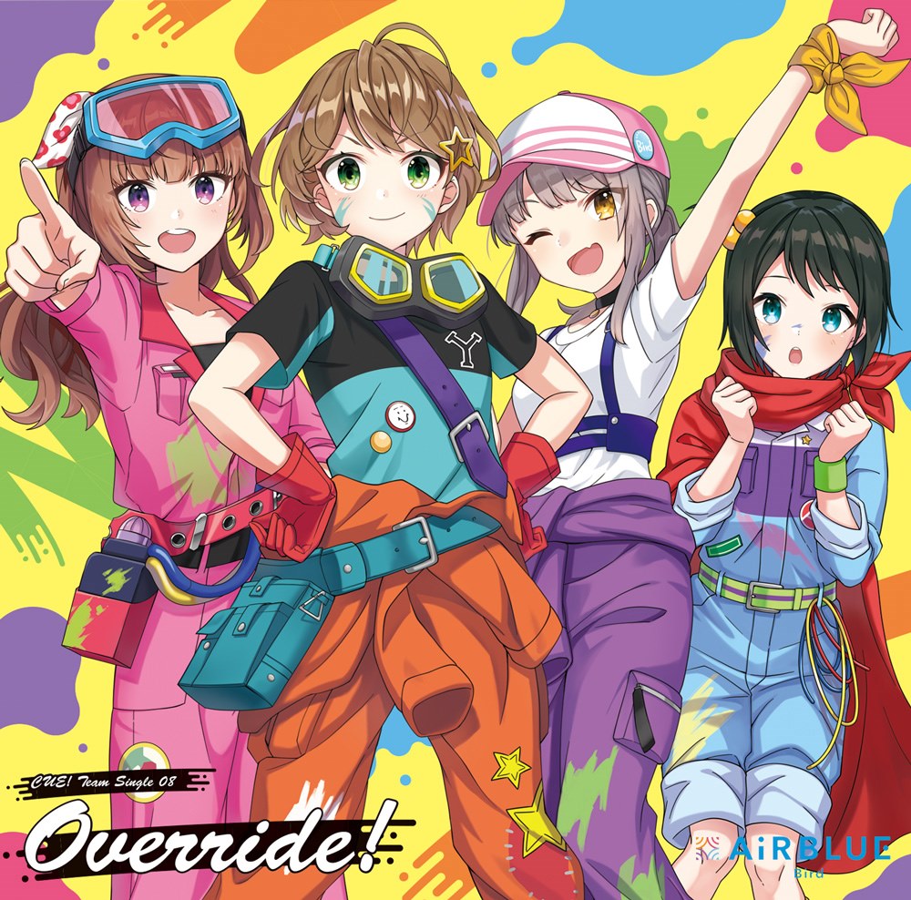 CUE! Team Single 08「Override!」