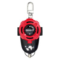 ソニック 防犯ブザー ピブート ブレイブ 単4乾電池 レッド GS-147BR-R