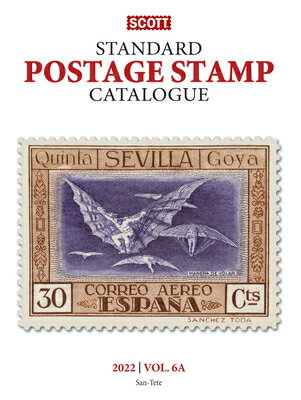 2022 Scott Stamp Postage Catalogue Volume 6: Cover Countries San-Z: Scott Stamp Postage Catalogue Vo