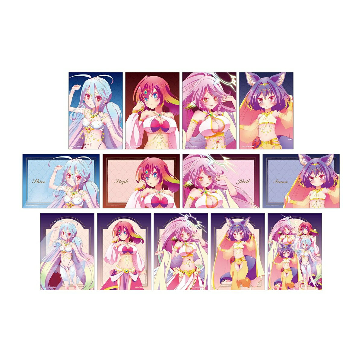 ノーゲーム・ノーライフ描き下ろし 踊り子ver. トレーディングブロマイド(BOX＝13)