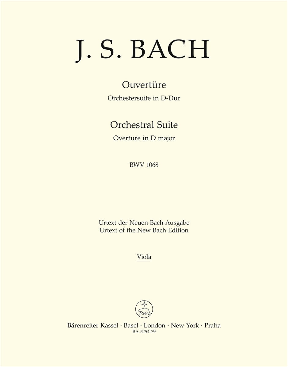 ŷ֥å㤨֡͢ۥХå, Johann Sebastian: ɸȶ 3 ĹĴ BWV 1068/ŵ/Besseler & Gruss: ӥ [ Хå, Johann Sebastian ]פβǤʤ1,870ߤˤʤޤ