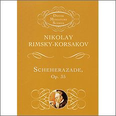 【輸入楽譜】リムスキー=コルサコフ, Nikolai Andreevich: 交響組曲「シェヘラザード」 Op.35: 小型スコア