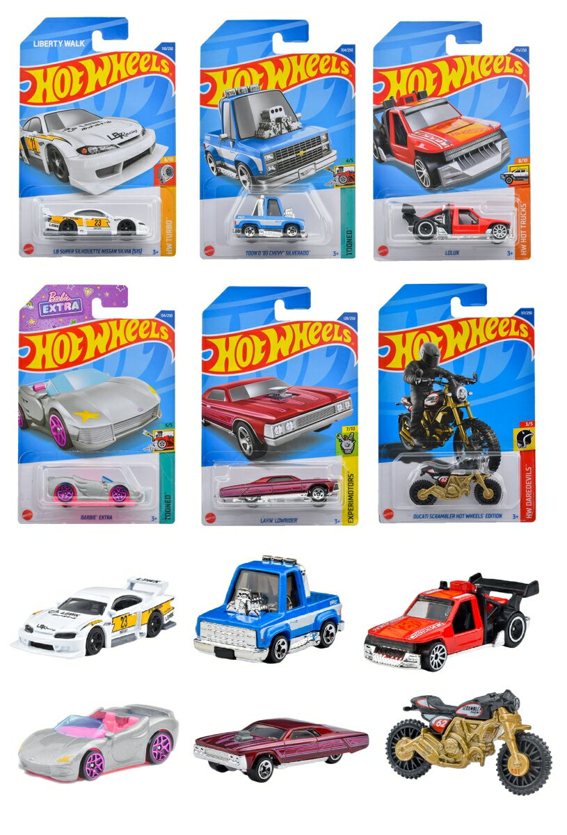 ホットウィール(Hot Wheels) ベーシックカー Fアソート【ミニカー36台入り BOX販売】 【3才~】 98HF-C4982