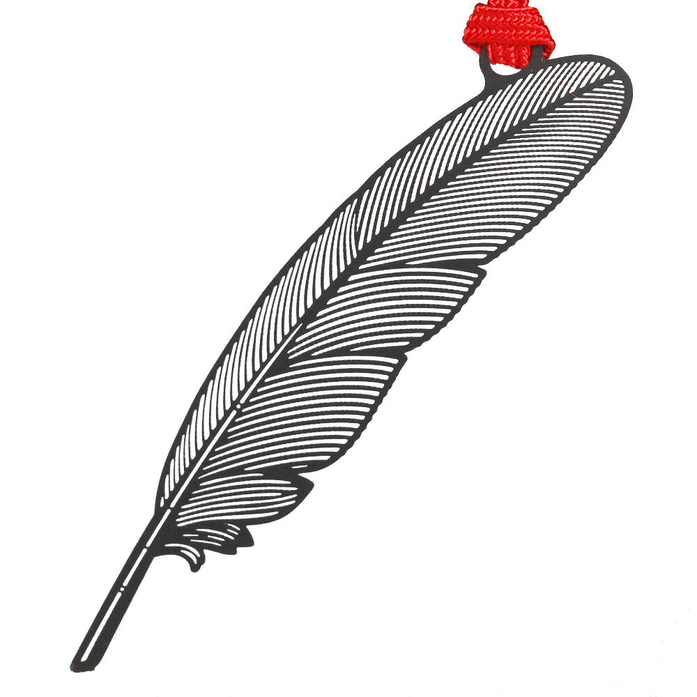 東洋精密工業 しおり デザインブックマーカー 羽根ペン DBB007 栞 (文具(Stationary))