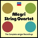 弦楽四重奏曲集value 発売日：2023年03月17日 Allegri String Quartet ー Complete Argo Recordings (13CD) (Limited) JAN：0028948536221 4853622 Decca *cl* CD クラシック 室内楽曲 輸入盤