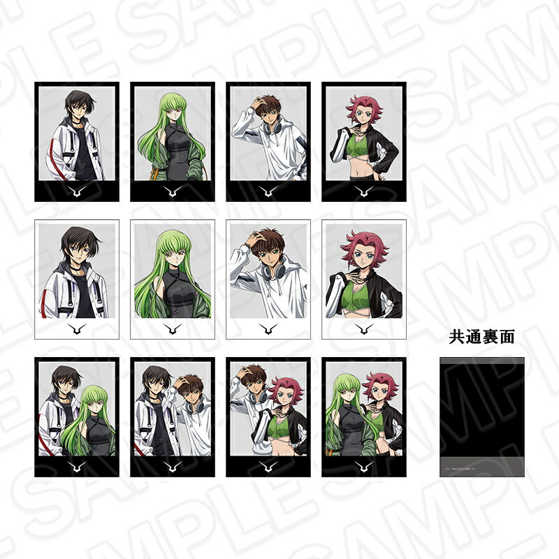 アニメ「コードギアス 反逆のルルーシュ」 インスタントフォト風ブロマイド（ランダム） Street ver．