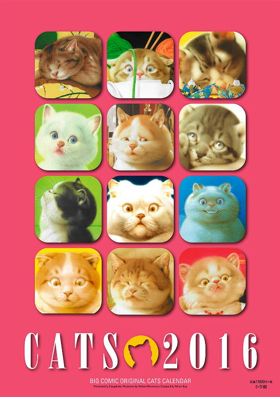 村松誠猫カレンダー（2016）