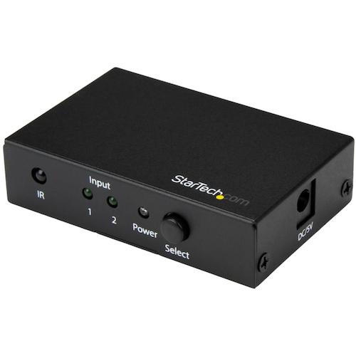 2入力1出力HDMIディスプレイ切替器 4K/60Hz対応