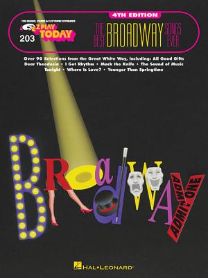 The updated edition now has over 80 hit songs, including showstoppers from the latest Broadway smashes Aida, Hairspray and Mamma Mia!. Highlights include: All I Ask of You * Cabaret * Don't Cry for Me Argentina * Hello, Dolly! * I Could Have Danced All Night * I Go to Rio * Just in Time * The Light in the Piazza * Memory * Oklahoma * People * Seasons of Love * Somewhere * The Sound of Music * Sunrise, Sunset * This Nearly Was Mine * Tomorrow * What I Did for Love * Younger than Springtime * many more.