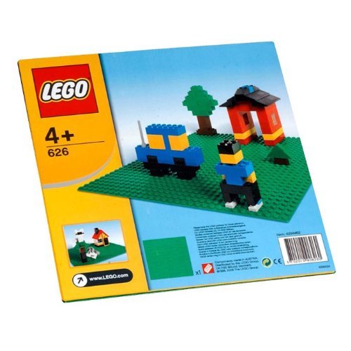 レゴ 基本セット 基礎板 （緑色） 626の画像