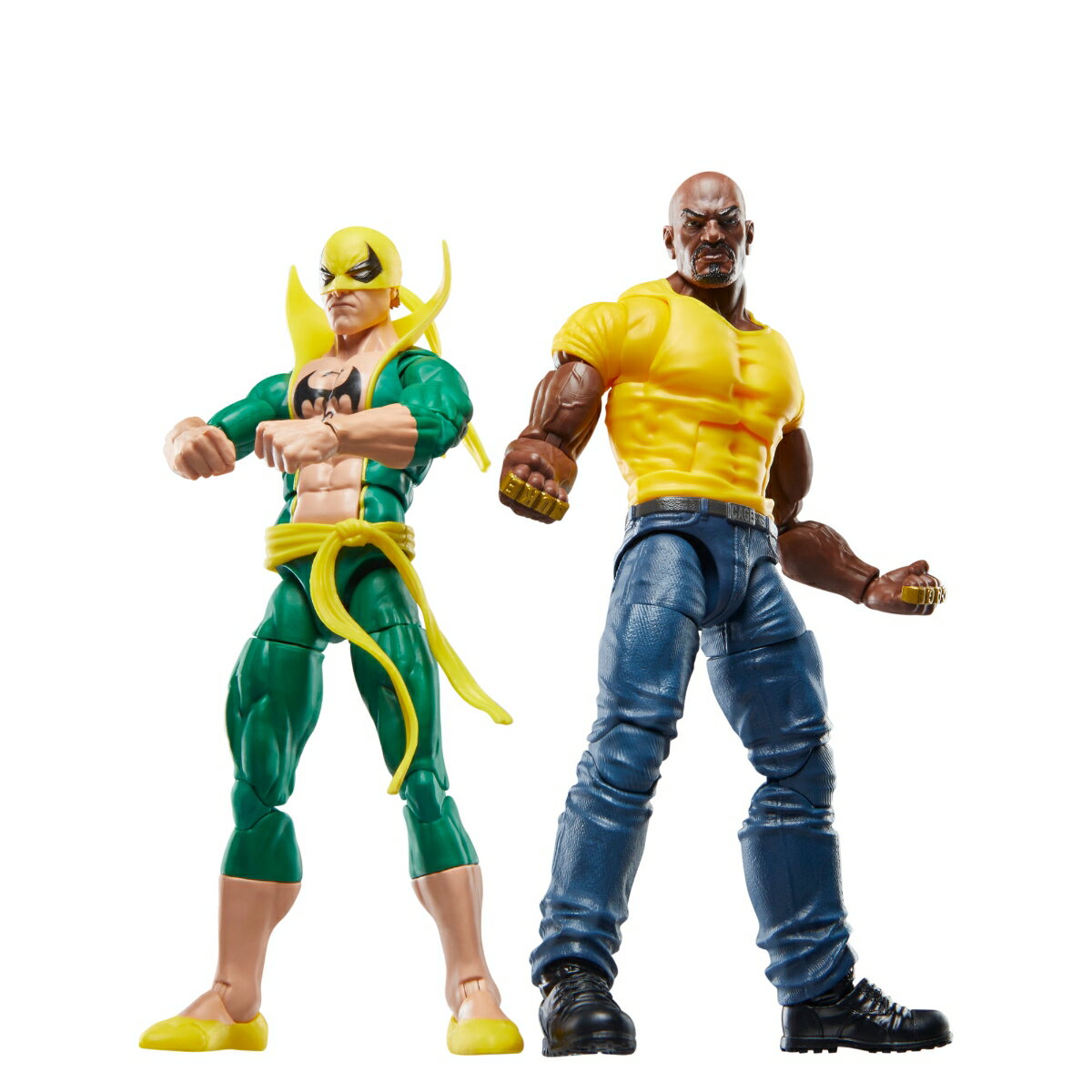 ハズブロ（Hasbro）MARVEL マーベル レジェンド シリーズ アイアン・フィスト＆ルーク・ケイジ、マーベル 85 周年記念 コミックス コレクション用 6インチ（15cm）サイズ アクションフィギュア F9115 正規品