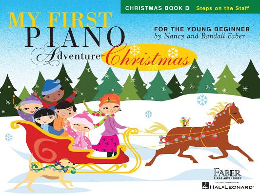 Join the My First Piano Adventure "friends" as they play Christmas songs on the grand staff. Students celebrate with merry melodies such as "A Ten-Foot Icicle," "Jingle Bells," the hit song "Must Be Santa," and carols from around the world. Songs include: A Ten-Foot Icicle * Deck the Halls * Go Tell It on the Mountain * He Is Born, the Heav'nly Child * Infant Holy, Infant Lowly * Jingle Bells * Must Be Santa * The 24th of December * What Did the Angel Say? * We Wish You a Merry Christmas.