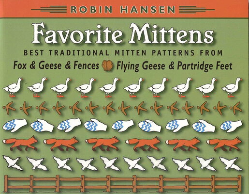 Robin Hansen can justifiably claim to be the person who started the groundswell of interest in roots knitting patterns for mittens. When Fox & Geese & Fences: A Collection of Traditional Maine Mittens was published a generation ago, it was an instant success, and nary a knitter above the age of thirty has not heard of it. It was followed by a second, equally inspiring collection: Flying Geese & Partridge Feet: More Mittens from Up North & Down East. Favorite Mittens is a compilation of some of the most popular traditional designs from Robin's groundbreaking first two books, presenting these tried-and-true patterns in a new format, with step-by-step directions revised and updated for ease of knitting, thanks to the helpful feedback Robin has gotten from the knitters who flock to her workshops all around the country.